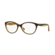 Vogue VO2962 Progressive Prescription Eyeglasses 2287-51 - Purple/yellow Fluo/yellow Frame