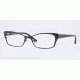 Vogue VO3865 Progressive Prescription Eyeglasses 352-52 - Black Frame, Demo Lens Lenses