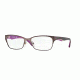 Vogue VO3918 Single Vision Prescription Eyeglasses 934-52 - Brushed Brown Frame