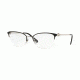 Vogue VO4095B Prescription Eyeglasses, 51mm, Black/Silver, VO4095B-352-51-SV