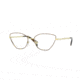 Vogue VO4142B Bifocal Prescription Eyeglasses, 52mm, Pale Gold/Havana, VO4142B-5078-52-BI