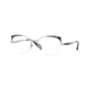 Vogue VO4153 Bifocal Prescription Eyeglasses, 51mm, Silver/Matte Black, VO4153-5119-51-BI