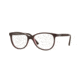Vogue VO5030 Single Vision Prescription Eyeglasses 2262-53 - Top Bordeaux/transparent Pink Frame