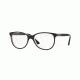 Vogue VO5030 Single Vision Prescription Eyeglasses W827-53 - Top Black/Transparent Frame