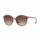 Vogue VO5166SF Single Vision Prescription Sunglasses VO5166SF-256613-54 - Lens Diameter 54 mm, Frame Color Dark Red