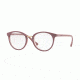 Vogue VO5167 Single Vision Prescription Eyeglasses 2554-50 - Top Antique Pink/pink Transp Frame