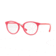 Vogue VO5167 Single Vision Prescription Eyeglasses, 52mm, Top Fuxia/fuxia Transparent, VO5167-2620-52-SV