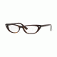 Vogue VO5236B Progressive Prescription Eyeglasses W656-51 - Dark Havana Frame