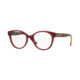 Vogue VO5244 Eyeglass Frames 2672-49 - Opal Dark Red/Serigraphy