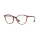 Vogue VO5254 Progressive Prescription Eyeglasses, 50mm, Top Havana/Text Beige Brown, VO5254-2695-50-PRO