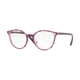 Vogue VO5254 Progressive Prescription Eyeglasses, 52mm, Top Violet/Text Lilac Tr Lilac, VO5254-2699-52-PRO