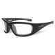 Wiley X WX Boss Sunglasses - Clear Lens / Matte Black Frame, CCBOS03
