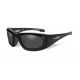 Wiley X Boss Sunglasses, Smoke Grey/Matte Black w/RX RIMs, CCBOS03D