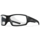 Wiley X Changeable Series Breach XL 2.5 Sunglasses, Matte Black Frame Gunmetal Logo, Grey Lens, CHBRC02XL