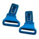 Wiley X Gamer Replacement Clips,Gloss Black/Metallic Blue YFGAM02C