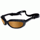 Wiley X JP-2 Polarized Sunglasses w/ Polarized Copper Lens/ Gloss Black Frame 511