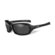 Wiley X Sleek Single Vision Prescription Sunglasses, Matte Black Frame, CCSLE02SV