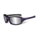 Wiley X Sleek Single Vision Prescription Sunglasses, Matte Violet Frame, CCSLE01SV