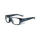 Wiley X WX Flash Single Vision Prescription Sunglasses, Graphite/Black Frame, YFFLA03SV