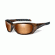 Wiley X Wx Gravity CCGRA Bifocal Prescription Sunglasses - Brown Crystal Frame CCGRA06BF