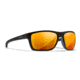 Wiley X WX Kingpin Safety Sunglasses, Matte Black Frame, Captivate Pol Bronze Mirror Lens, ACKNG14