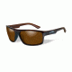 Wiley X WX Peak Bifocal Prescription Sunglasses, Gloss Layered Tortoise Frame, ACPEA04FBI