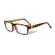 Wiley X WX Profile Single Vision Prescription Eyeglasses, Gloss Brown Demi Frame, WSPRF04SV