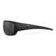 Wiley X WX Shadow Sunglasses, Matte Black Frame, Alt Captivate Pol Grey Lens, CCSHA08ALT