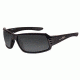 Wiley X Flare Sunglasses, Gloss Black w/ Grey Lenses ACFLA01