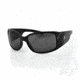 Zan Headgear Boise Sunglass, Smoked Lens, Shiny Black Frame EZBE01
