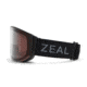 Zeal Optics Beacon Goggles, Automatic Grey-Base Polarized Lens, Dark Night Frame, Medium, 11768