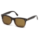 Zegna Couture ZC0001 Sunglasses - Dark Brown Frame Color