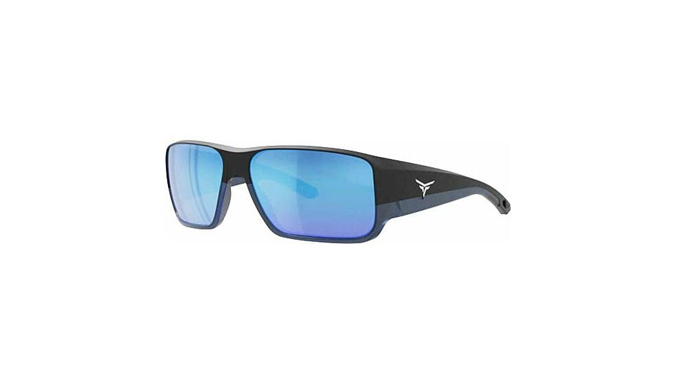 3M Force Flex Kingfish Sunglasses, Black Frame, Blue Mirror Lens, FF52342PC