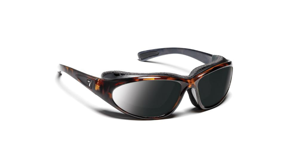 7 Eye Bora Sunglasses, DARKshift Extra Dark Photochromic Lens, Dark Tortoise Frame, M-XL 140616