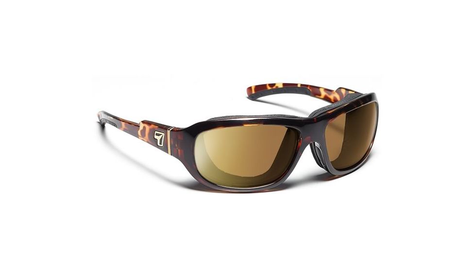 7 Eye Buran Sunglasses, Light Tortoise, S-L, 226017
