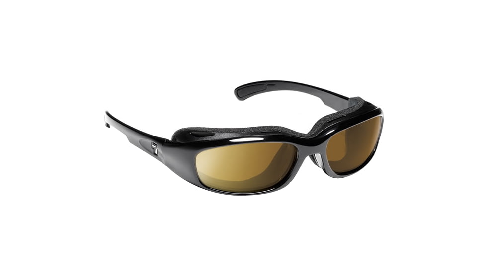 7 Eye Churada Sunglasses Brown Crystal Frame Re Act Nxt Copper Lens 164421