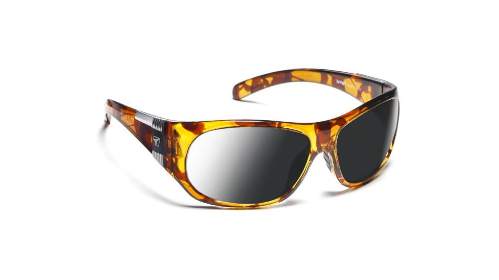 7-Eye Clay Active Lifestyle Sunglasses, Dark Tortoise Frame, DARKshift Extra Dark Photochromic, 870616