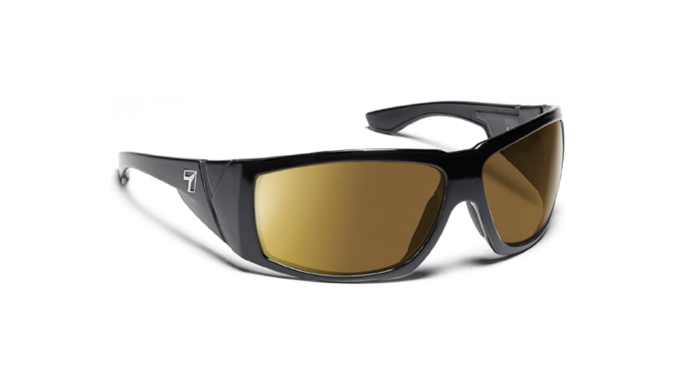 7 Eye Signature Series Jordan Sunglasses,Photochromic Day Night Contrast Lens,Glossy Black Frame,M-XL 900528