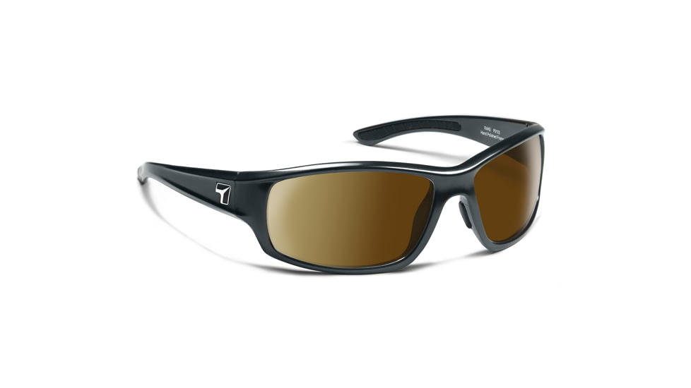 7 Eye Signature Series Rake Sunglasses,Photochromic Day Night Contrast Lens,Charcoal Frame,M-XL 910328