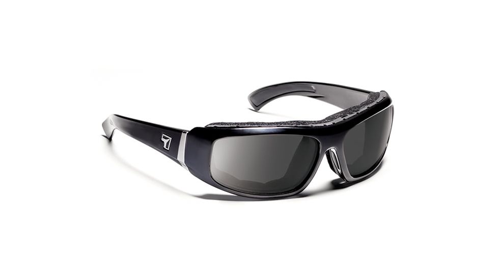 7Eye 180541 Men's Bali Bifocal Sunglasses Airshield Glossy Black Frames