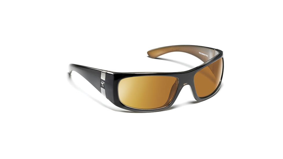 7eye 783344 Mens Shaka Rx Progressive Sunglasses Active Lifestyle Bronze Crystal Frames