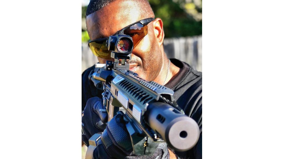 A7 Defense Atlas Eye Protection System Safety Glasses, Photochromic Lens, Black Frame, A7ATLASGS