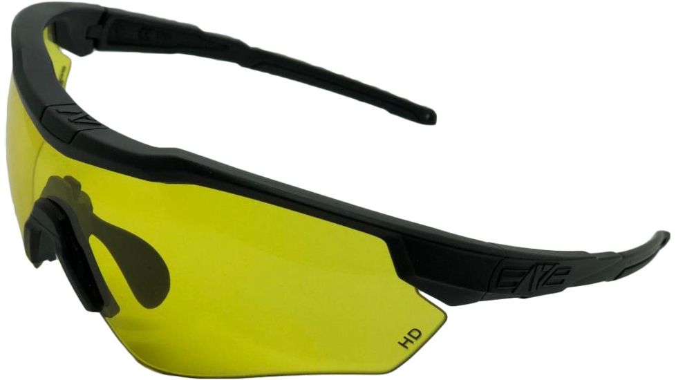 A7 Defense Atlas Eye Protection System Safety Glasses, Photochromic Lens, Black Frame, A7ATLASGS