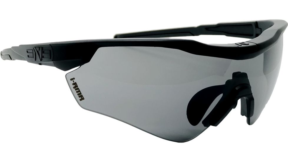 A7 Defense Atlas Eye Protection System Safety Glasses, Tinted Lens, Black Frame, A7ATLAST