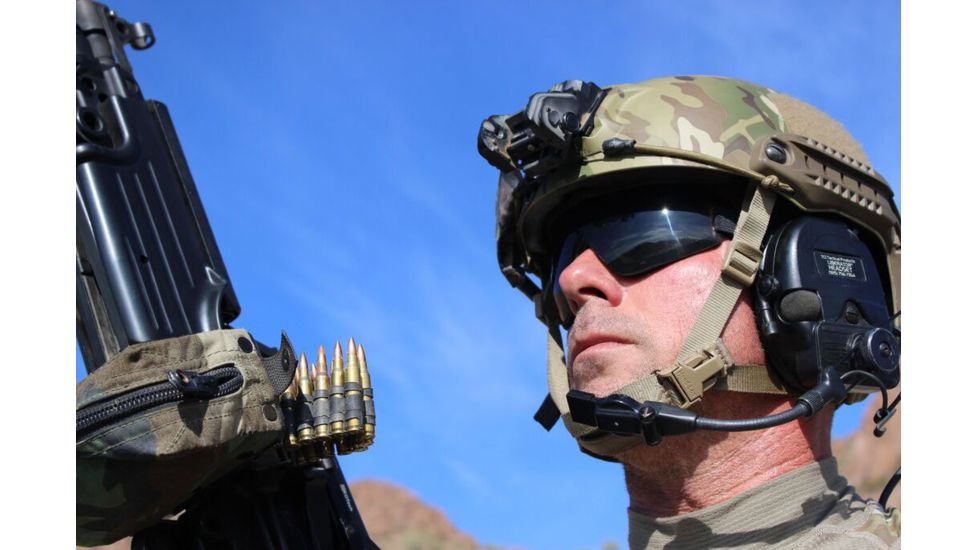 A7 Defense Raptor Ballistic Goggles, Photochromic Lens, Black Frame, A7RAPTGGS