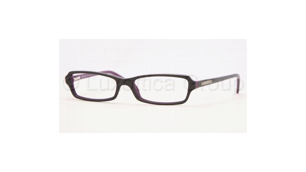 Adrienne Vittadini AV 7039 Eyeglasses Styles Black Raspberry Frame w/Non-Rx 52 mm Diameter Lenses