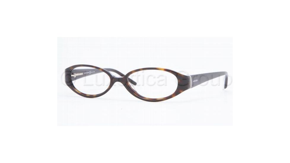 AK Anne Klein AK8046 Eyeglasses with Non-Rx Lenses 122-4815 - Havana 