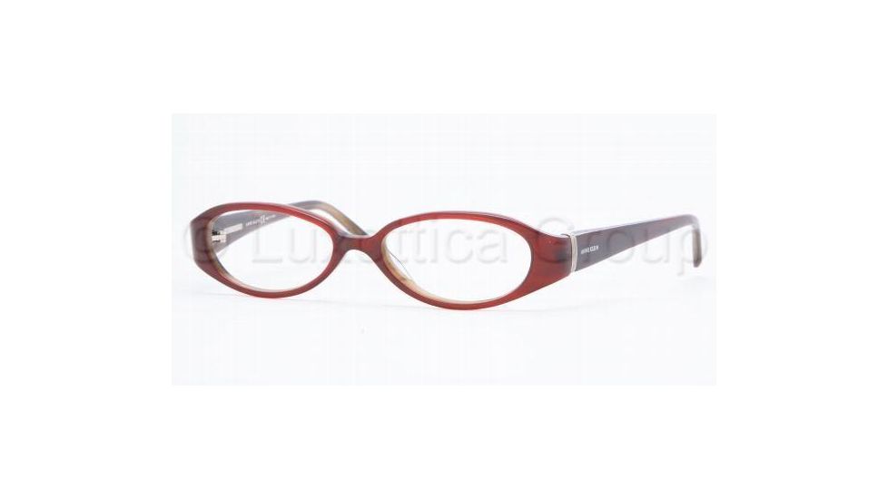 AK Anne Klein AK8046 Eyeglasses with Non-Rx Lenses 148-4815 - Red 