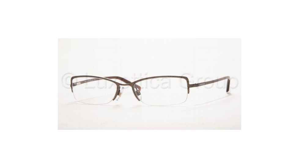 Anne Klein AK9067 Eyeglasses with No-Line Progressive Rx Prescription Lenses 453-5016 - Dark Brown 