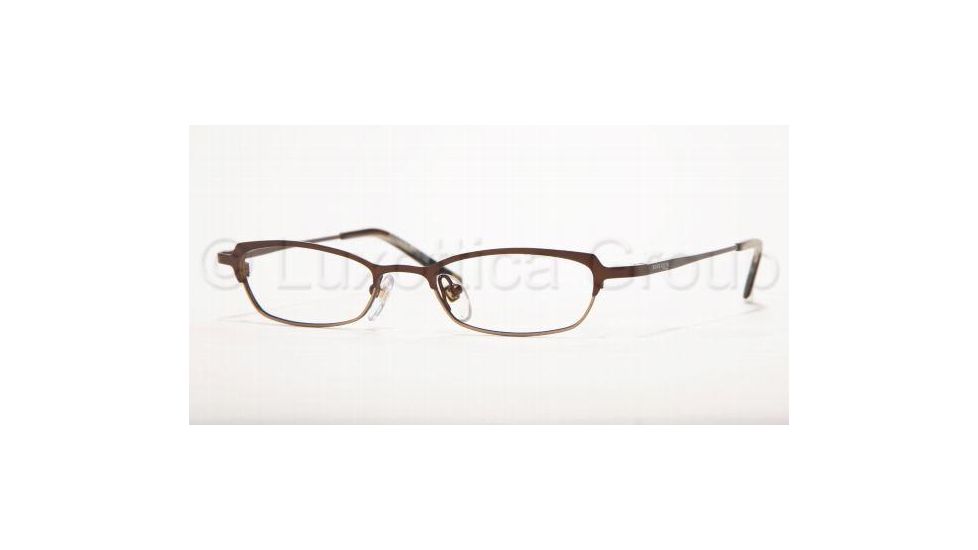 AK Anne Klein AK9088 Eyeglasses with Rx Prescription Lenses 501-4717 - Taupe/Gold 